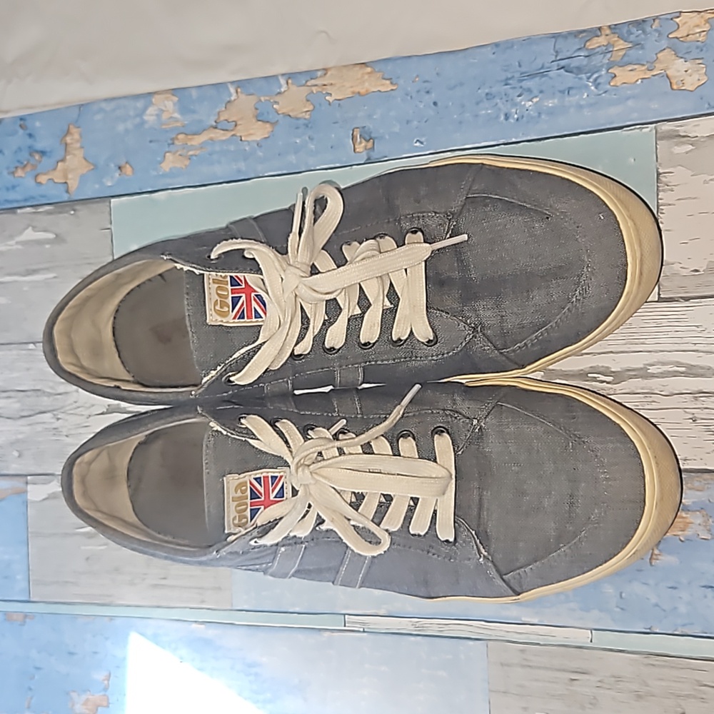 Gola Classic Comet Sneakers Blue Lace Up Athletic Shoes Mens Size 12
